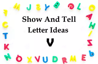 Show-and-Tell-Letter-V